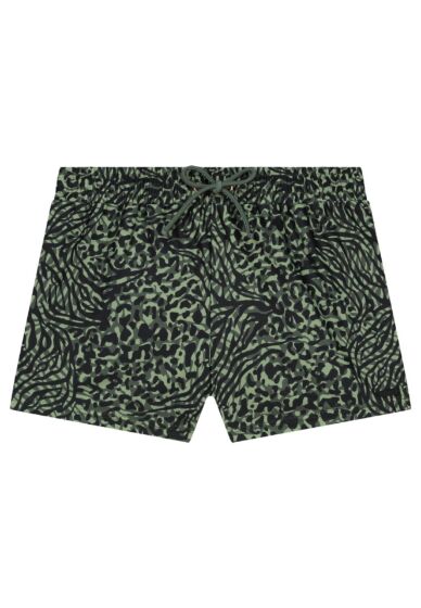 Shiwi Girls - Sil Zwemshort Mix Animal - Groen