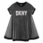 DKNY - Metallic Dress - silver
