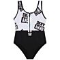 DKNY - Swimsuit Zipper - white black