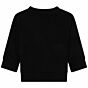BOSS - Sweater black on black - zwart
