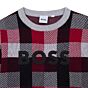 Boss - Jumper trui - red/black/grey