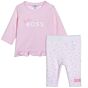 Hugo Boss - roze 2 delige set - broekje/shirtje