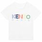 Kenzo - Tshirt Rainbow Letters - white