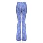 Geisha - Flared pants - Cobalt zebra